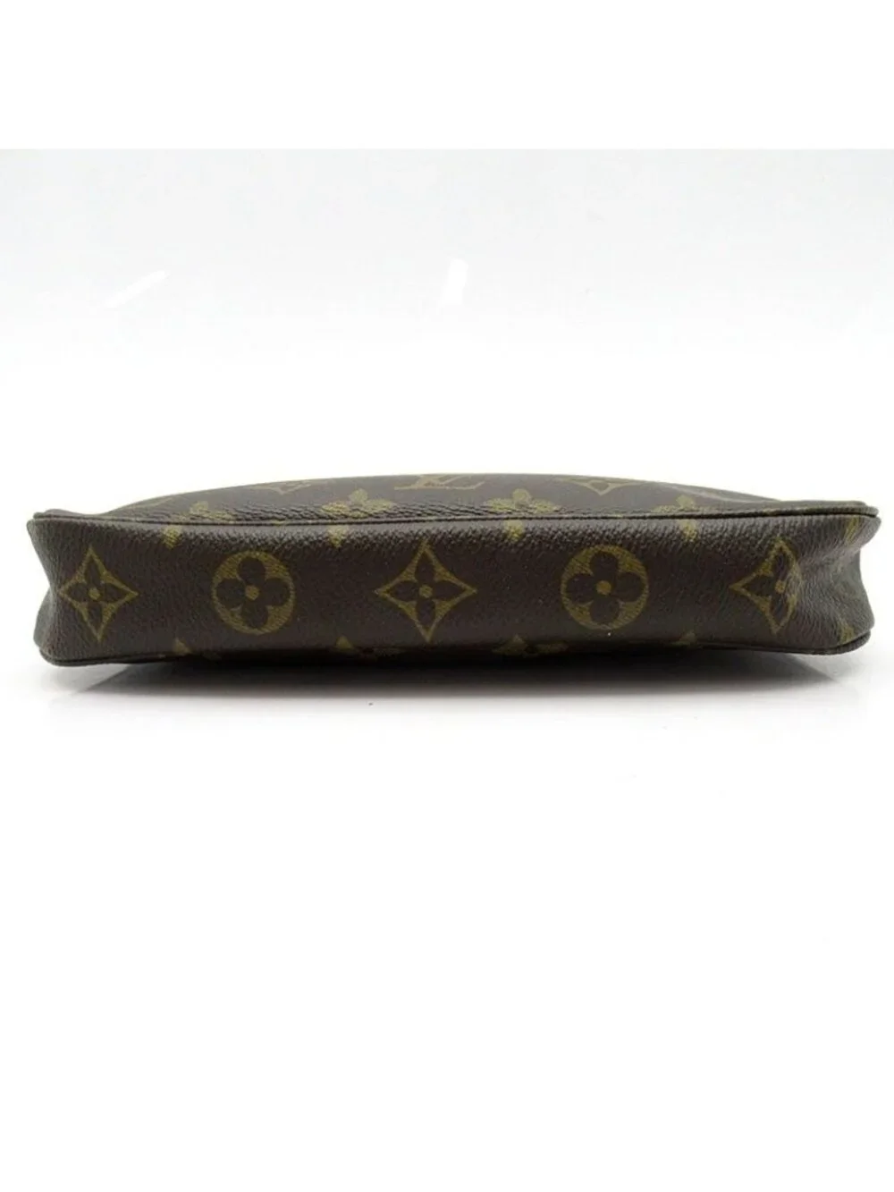 Louis Vuitton Pochette Soirle Monogram Handbag Brown